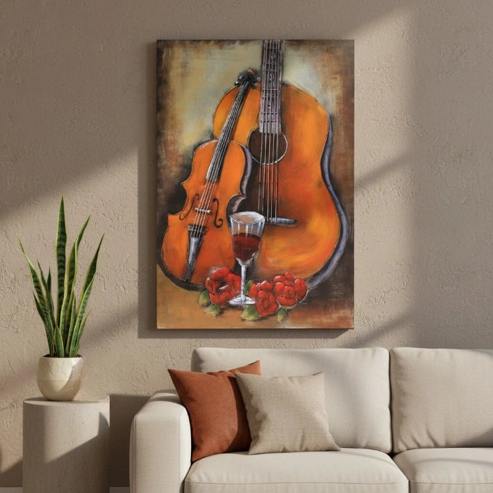 Musical Harmony 3D Metal Wall Art