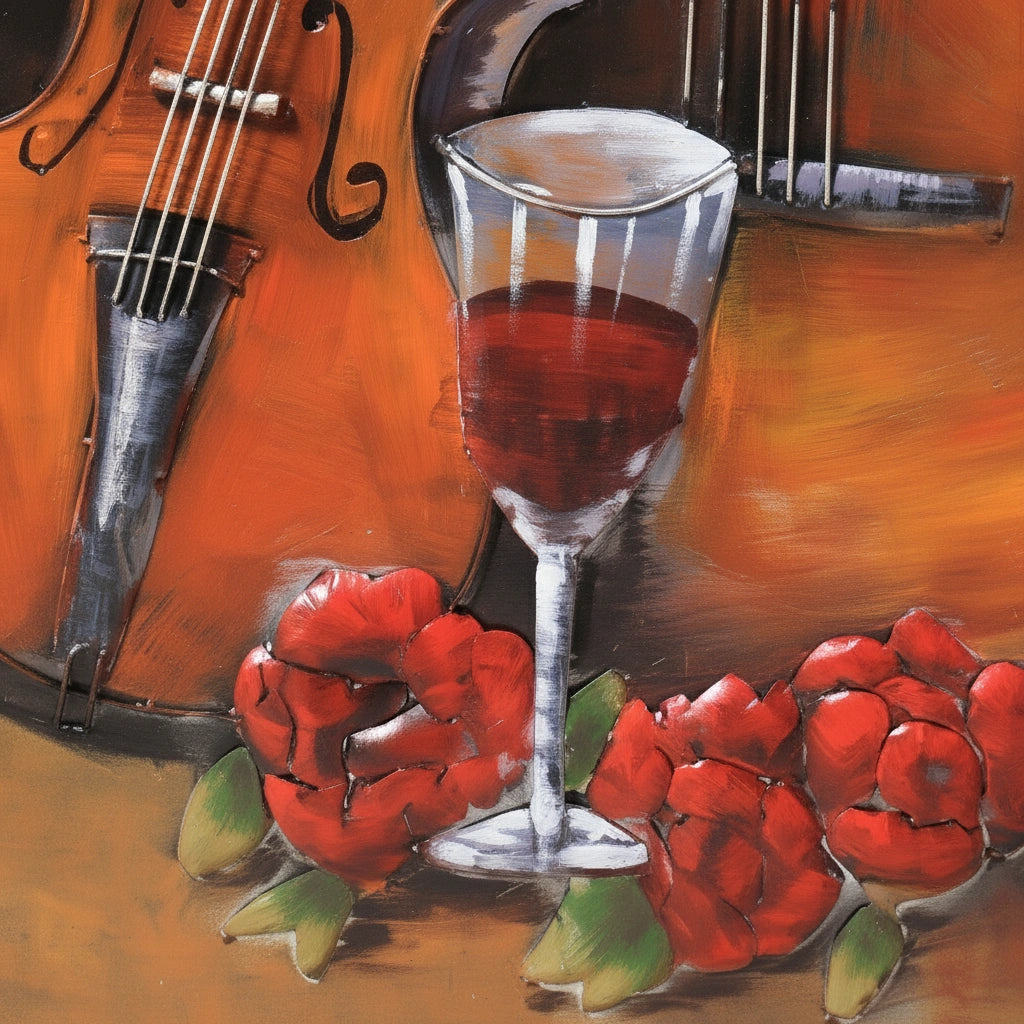 Musical Harmony 3D Metal Wall Art