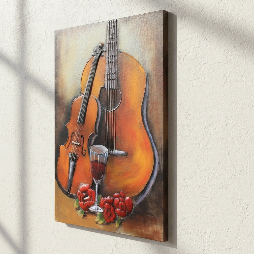Musical Harmony 3D Metal Wall Art