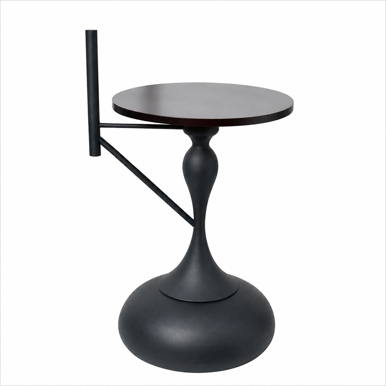 Elare Arc Floor Lamp with Side Table