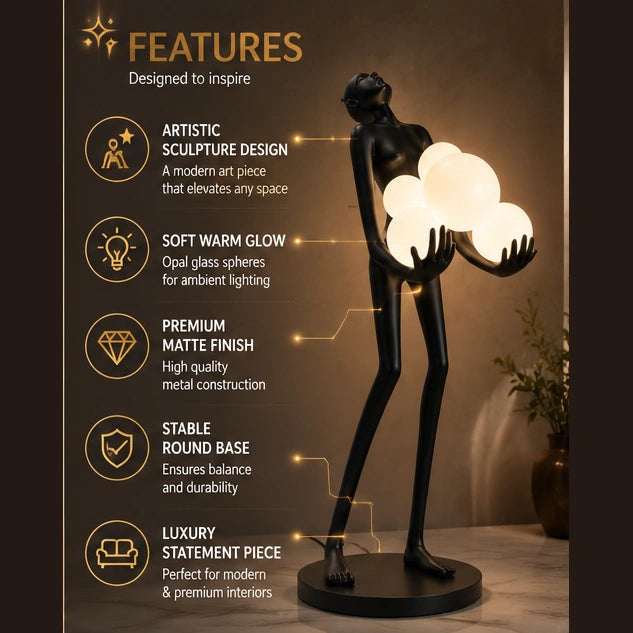 Artistic Orb Table Lamp