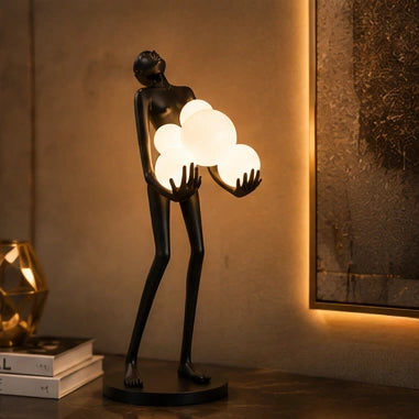 Artistic Orb Table Lamp