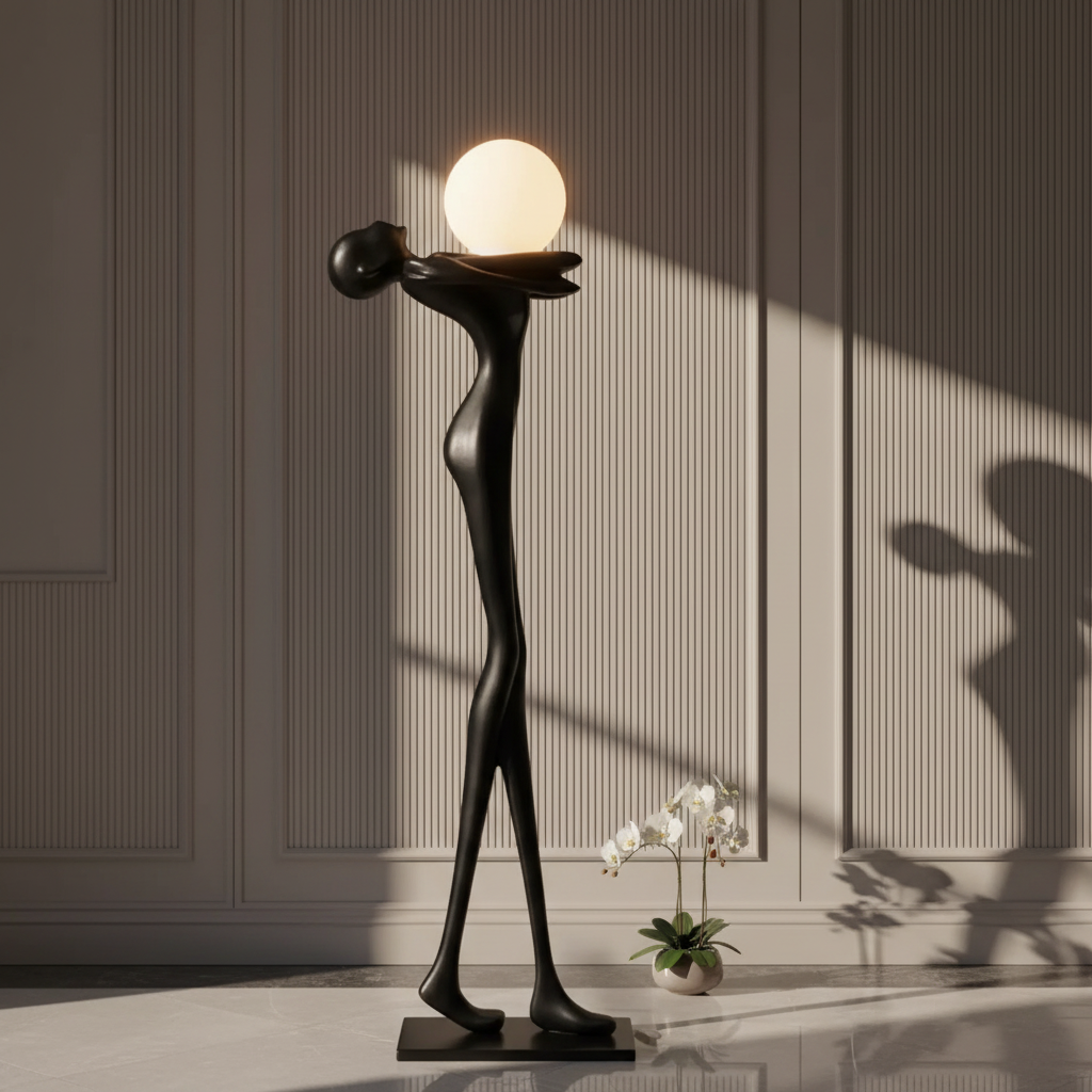 Eclipse Sculptural Floor Lamp