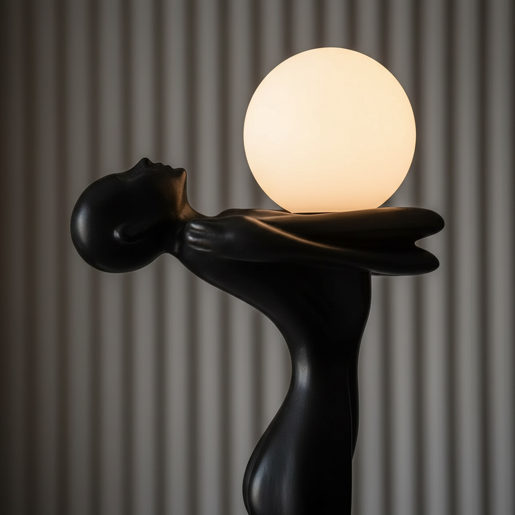 Eclipse Sculptural Floor Lamp