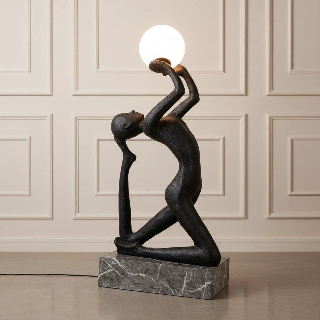 Aura Sculptural Floor Lamp