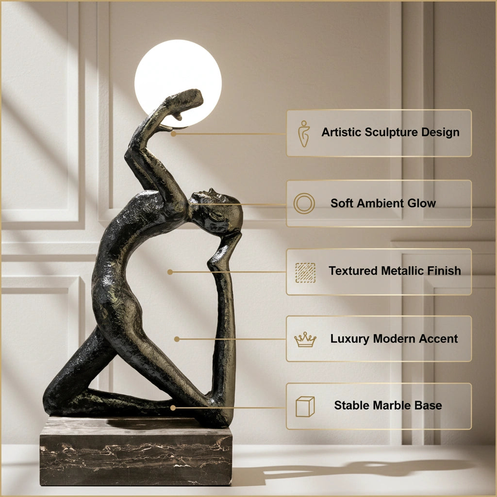 Aura Sculptural Floor Lamp