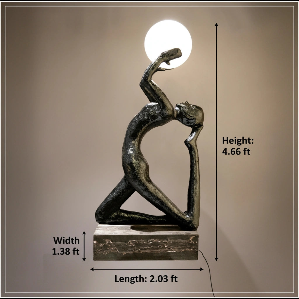 Aura Sculptural Floor Lamp