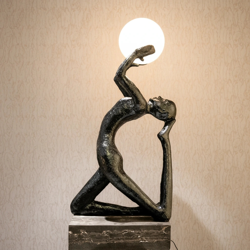 Aura Sculptural Floor Lamp