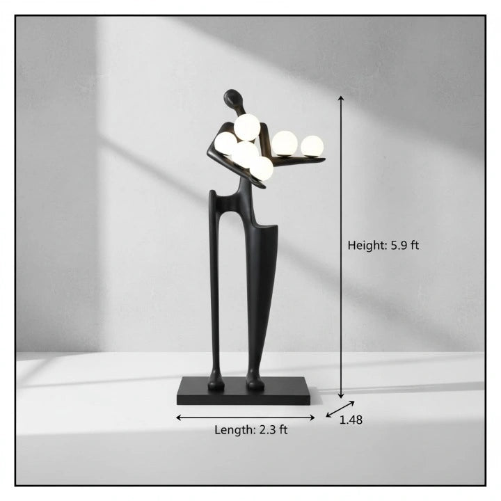 Lunara Sculptural Floor Lamp