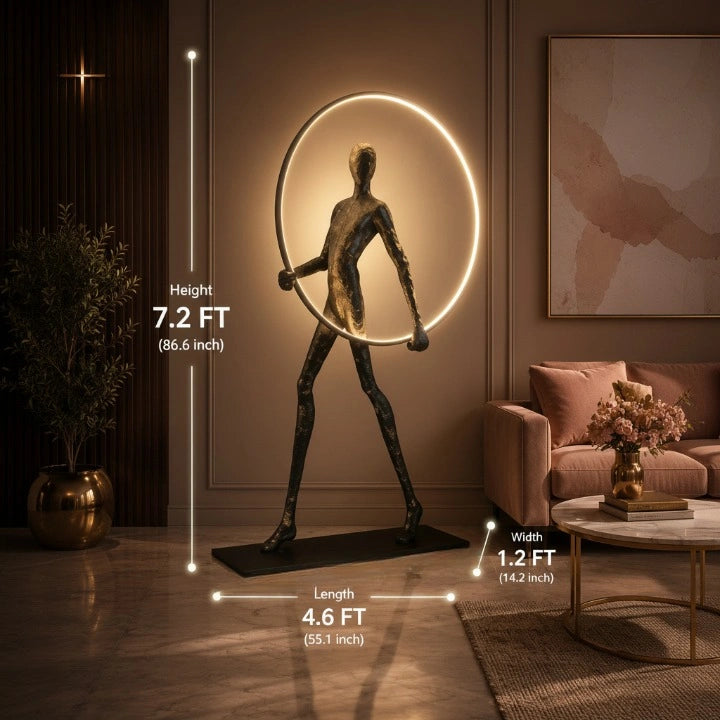 Lumo Sculpture Floor Lamp
