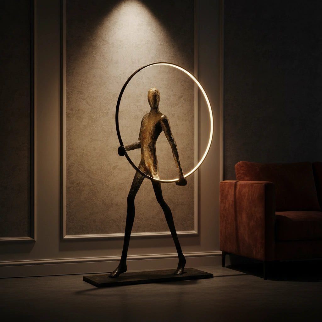 Lumo Sculpture Floor Lamp