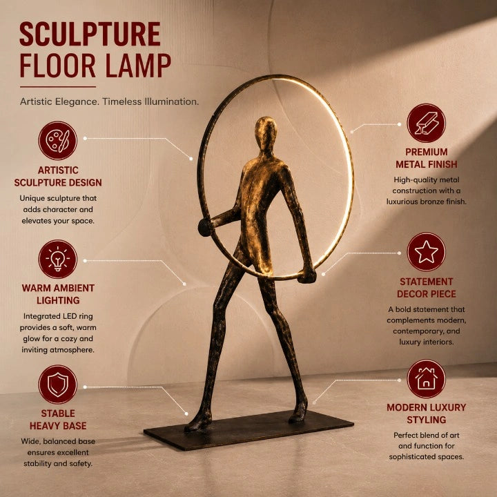 Lumo Sculpture Floor Lamp