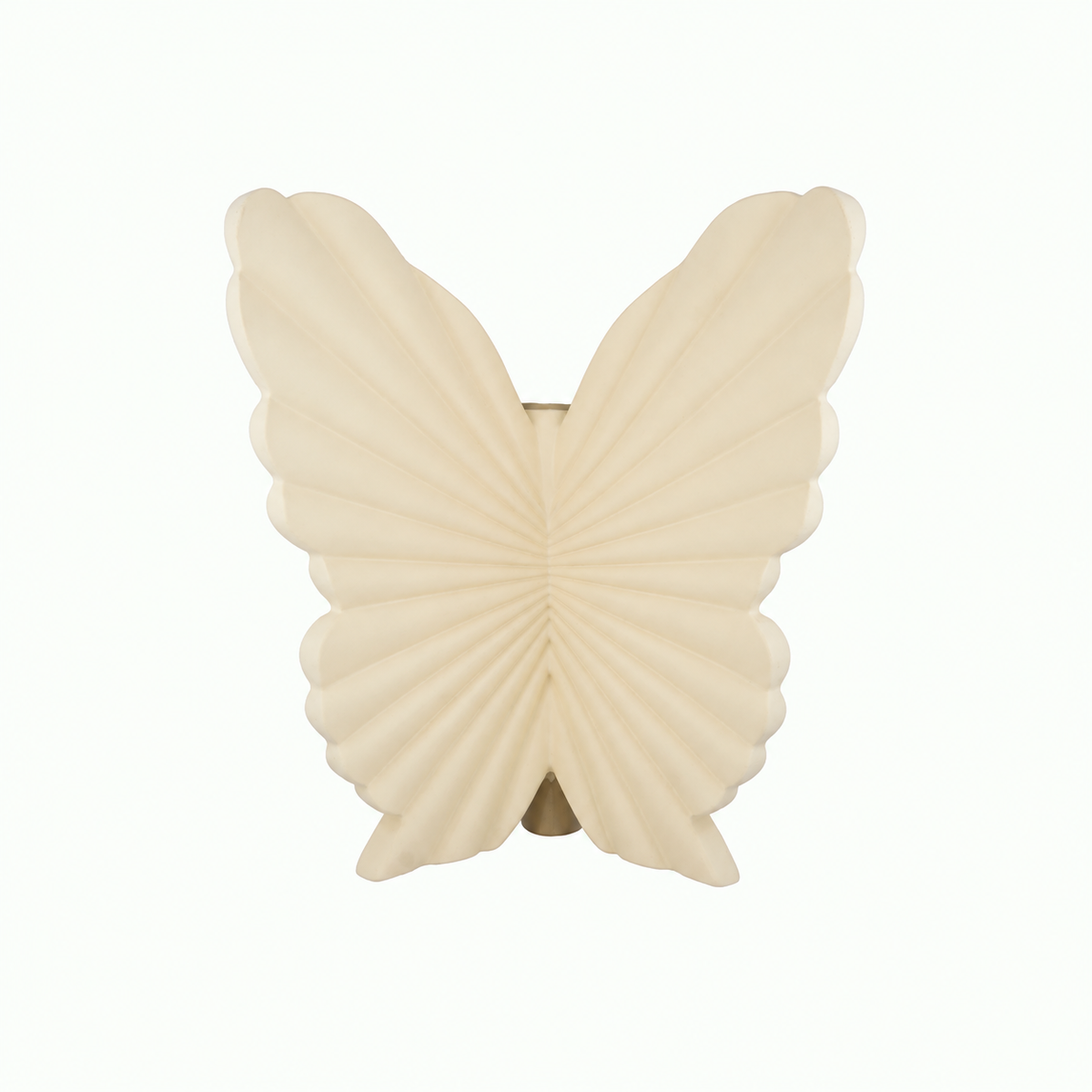 Sculptural Butterfly Wings Polyresin Showpiece for Living Room