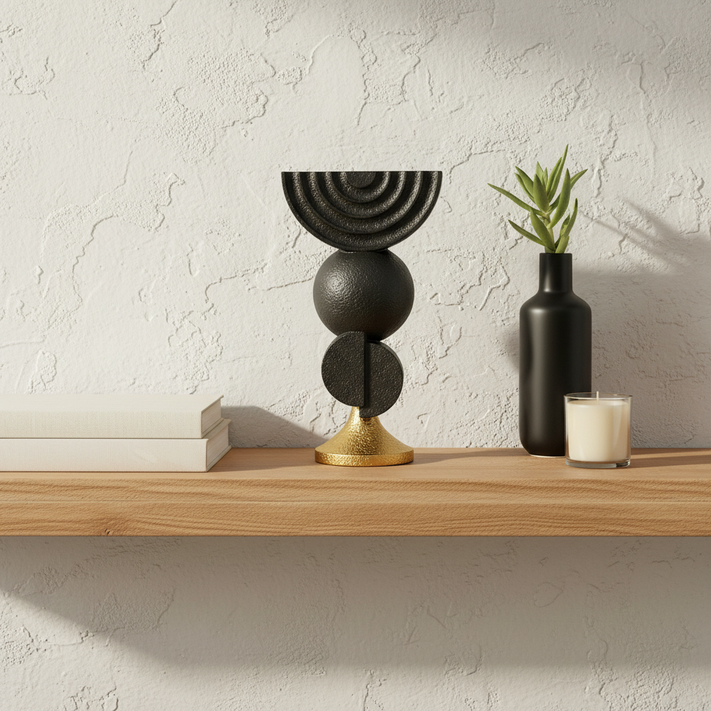 Bold Monarc Orbital Sculpture Showpiece