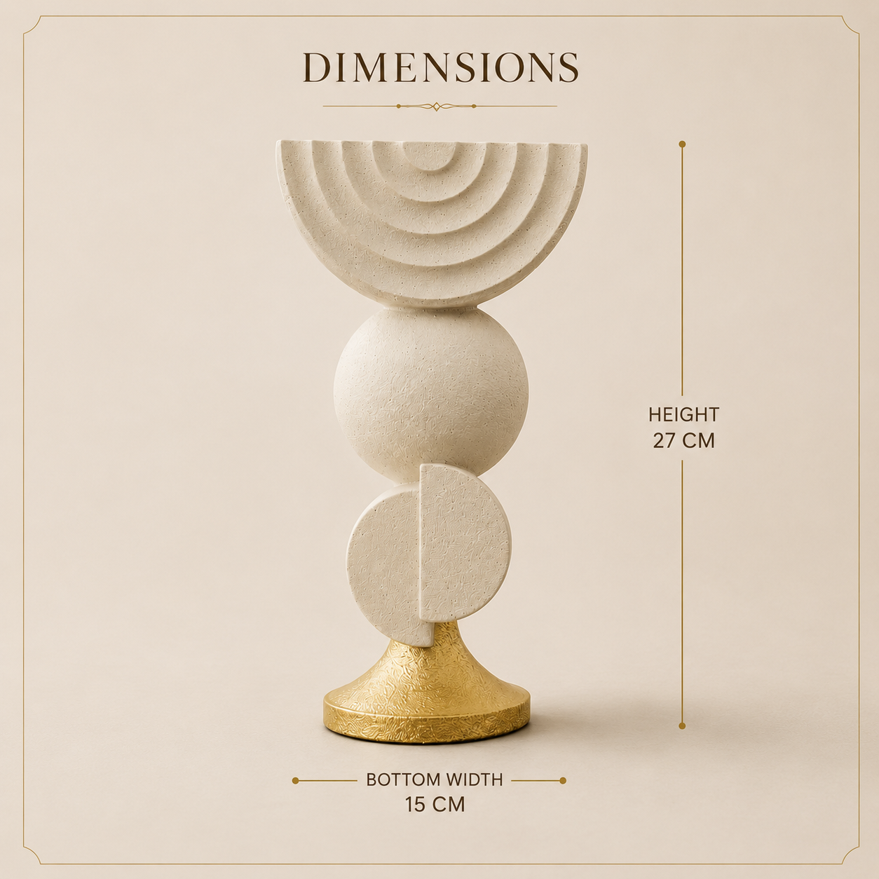 Monarc Orbital Sculpture Showpiece