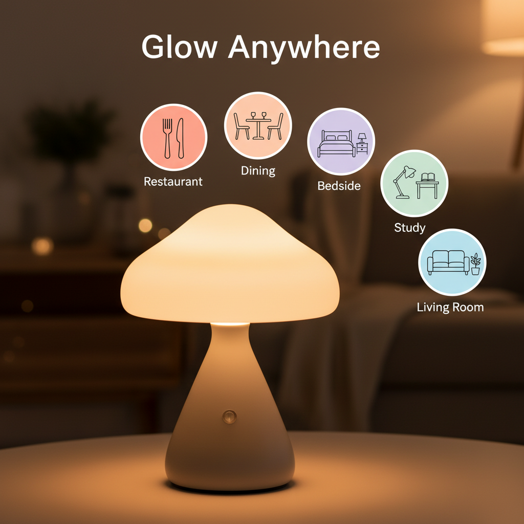 Wireless Touch cloud Table Lamp