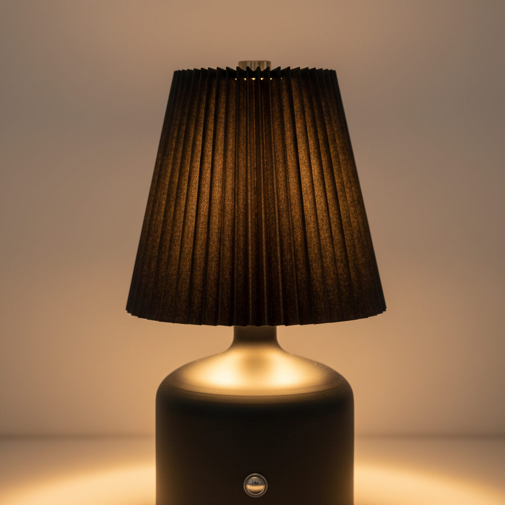 AuraGlow Black Tap Lamp