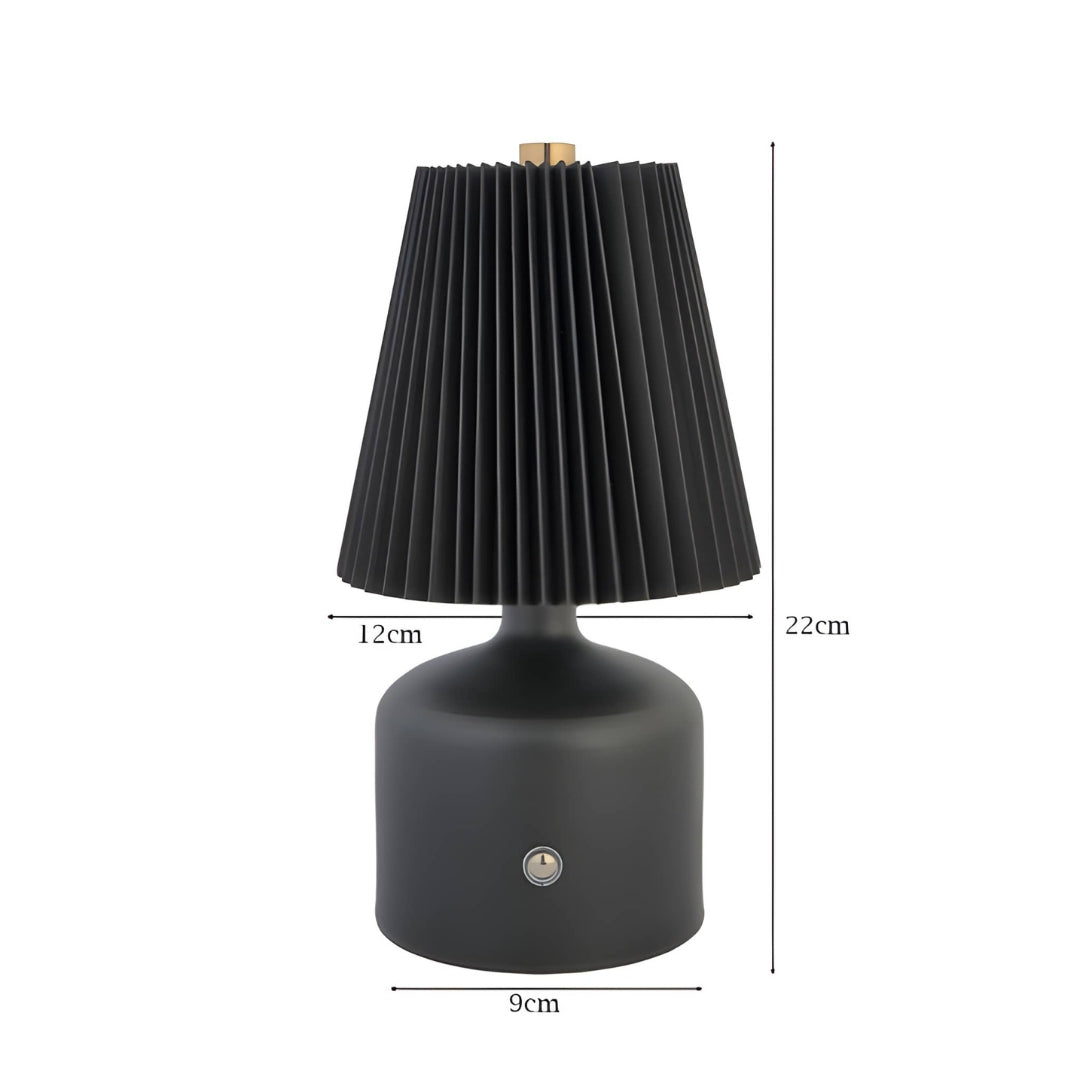 AuraGlow Black Tap Lamp