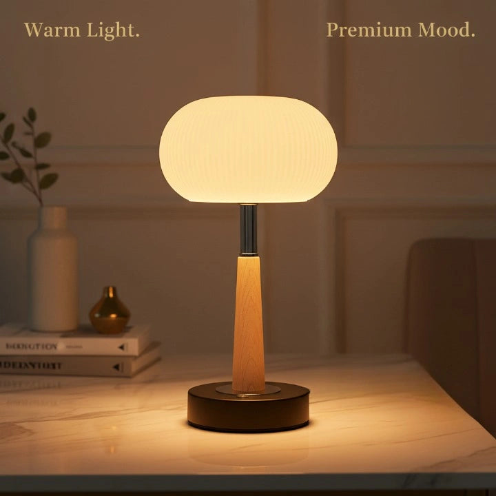 AuraGlow Cordless Touch Tap Lamp