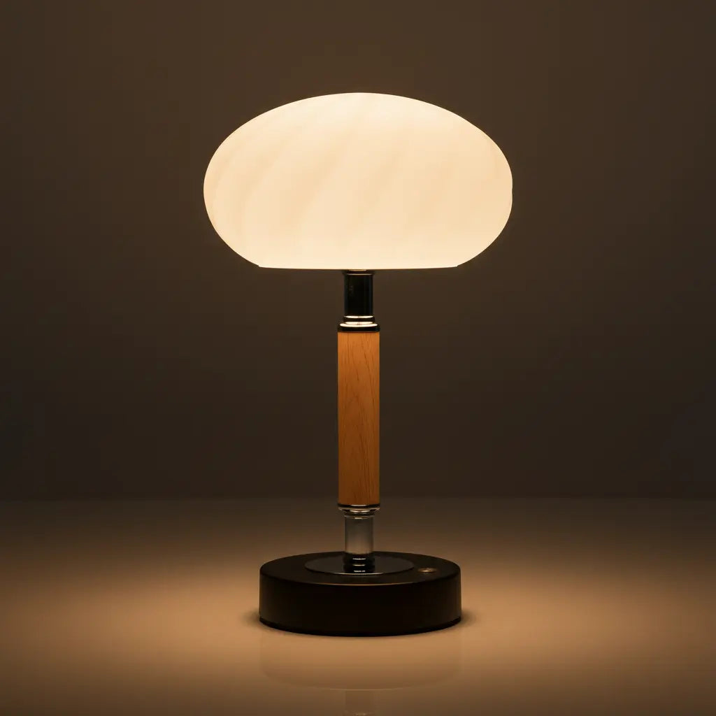 Wireless Mushroom Tap Lamp