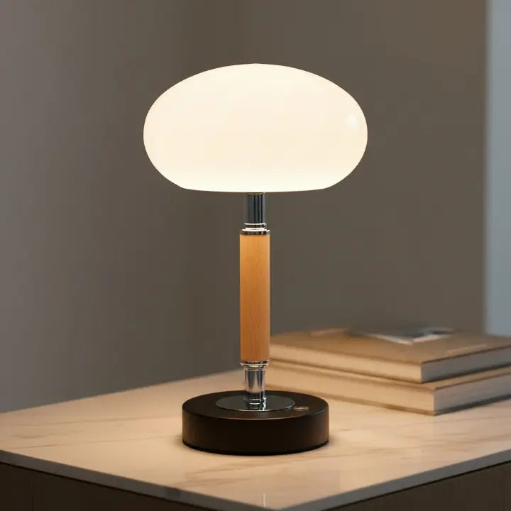 Wireless Mushroom Tap Lamp