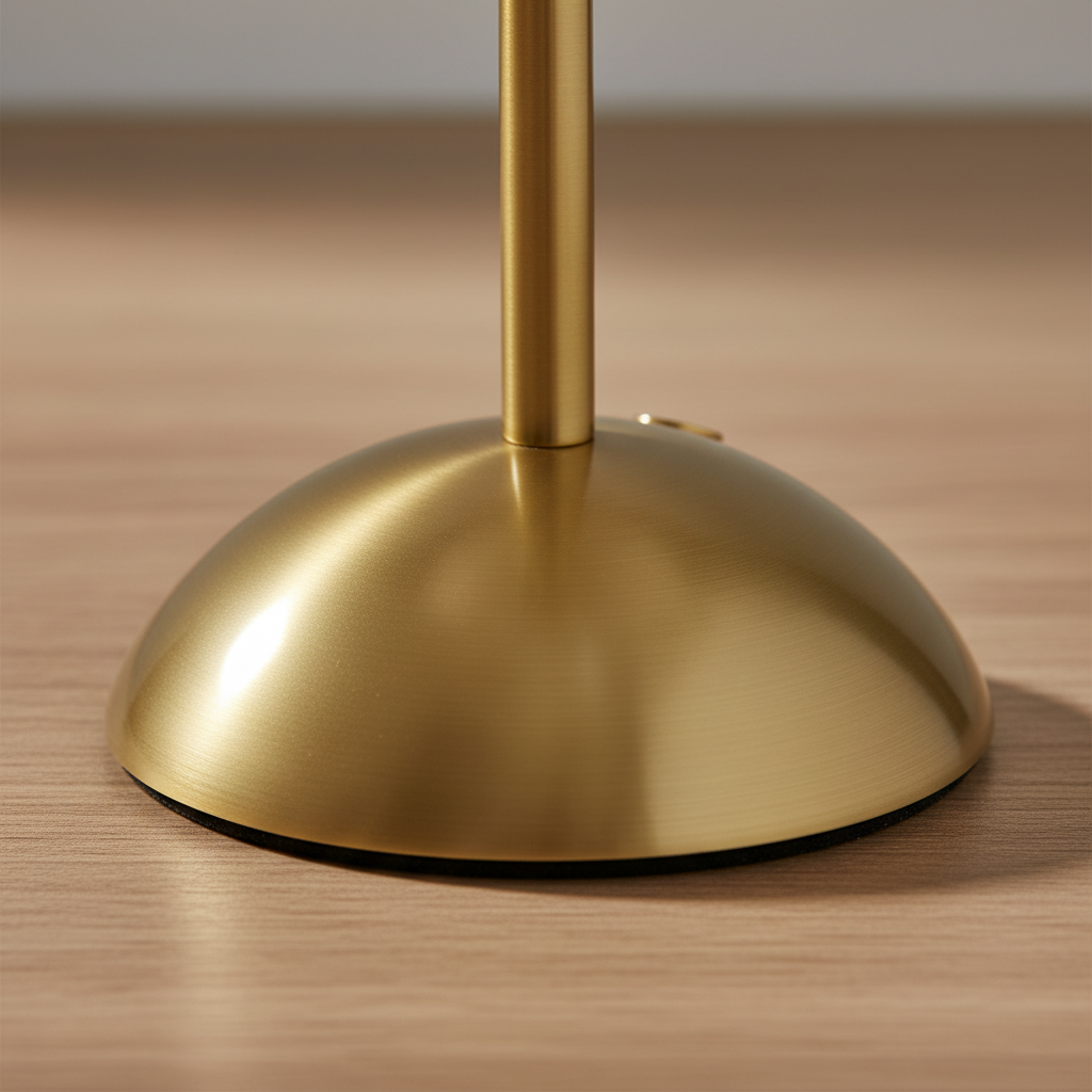 LuxeGlow Tap Lamp – Classic Cream Edition