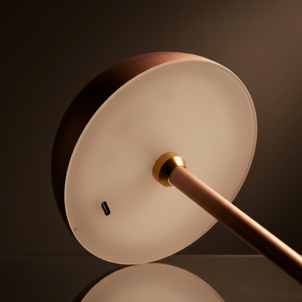 Aura Dome Lamp – Rose Gold