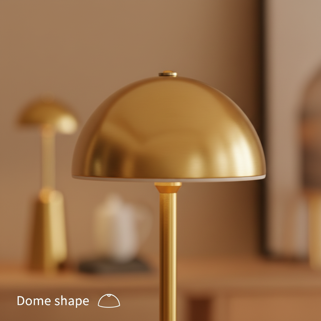 Aura Dome Lamp – Classic Gold