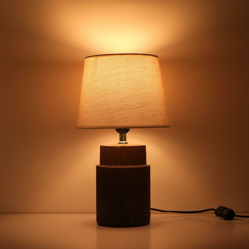 Lunara Glow Luxury Bedside Table Lamp