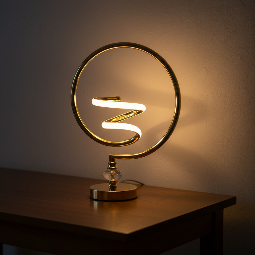 Modern Nightstand LED Table Lamp