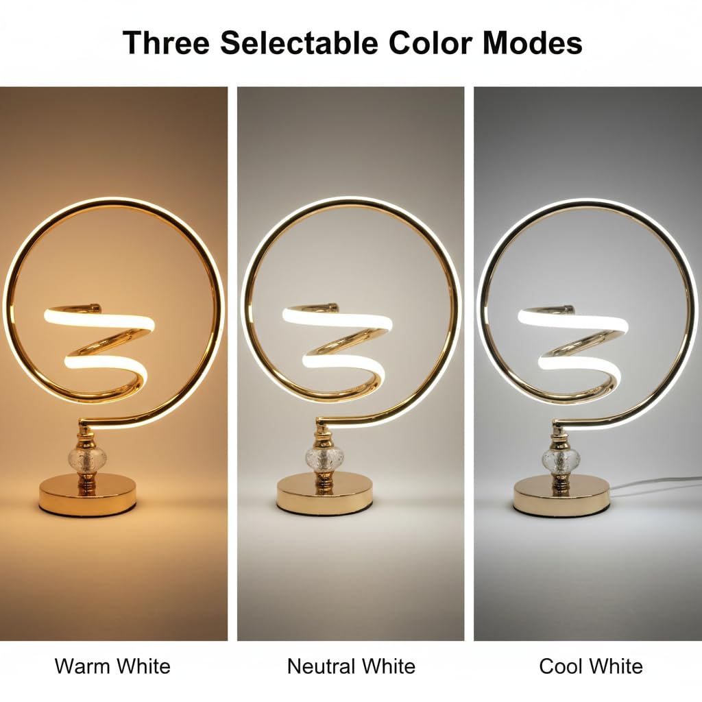 Modern Nightstand LED Table Lamp