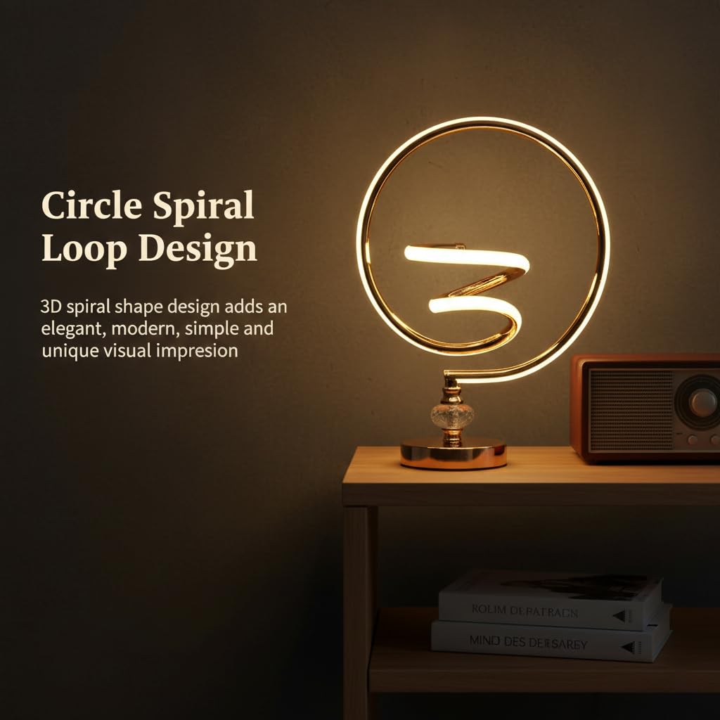 Modern Nightstand LED Table Lamp