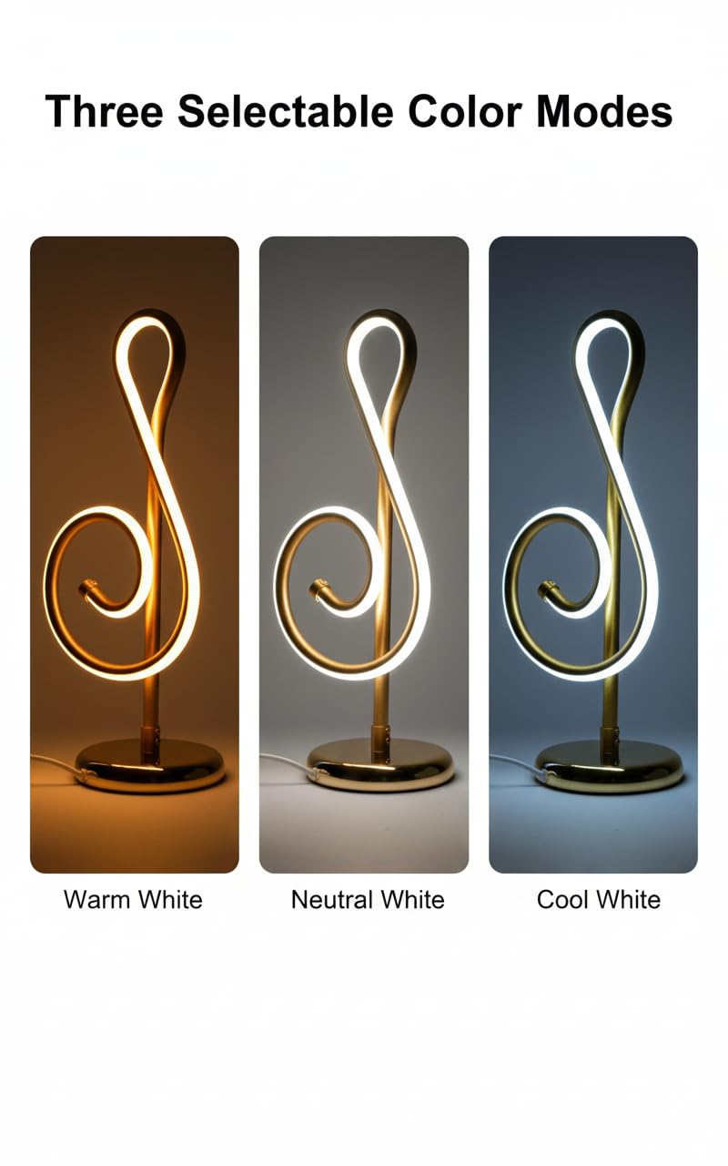 Musical Note Led Lamp