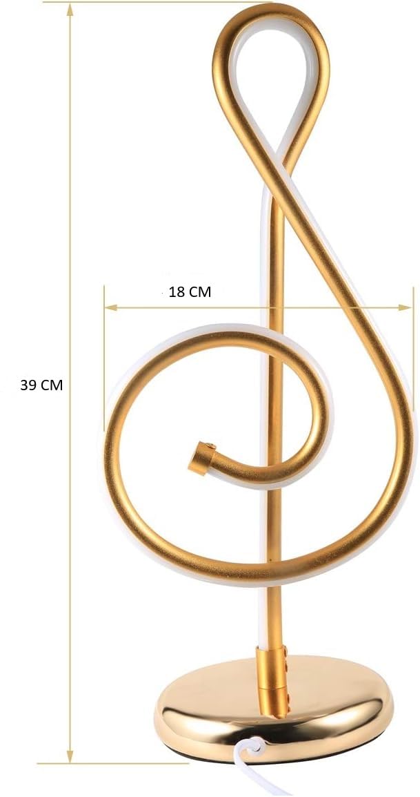 Musical Note Led Lamp