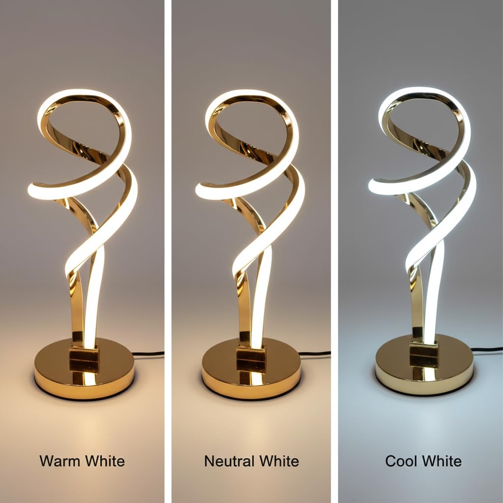 Radiant Twirl Led Lamp