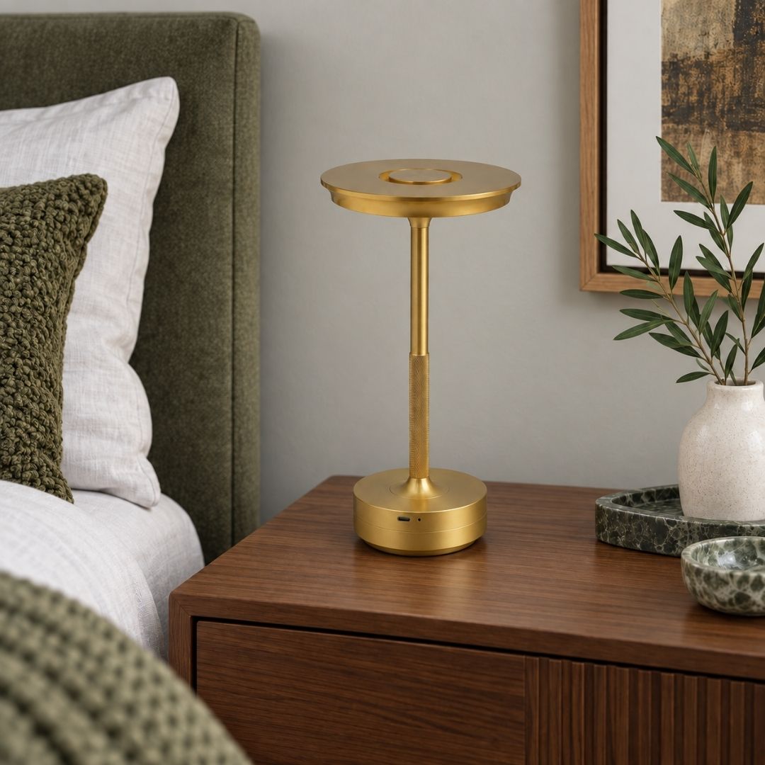 GLIDED TAP LAMP