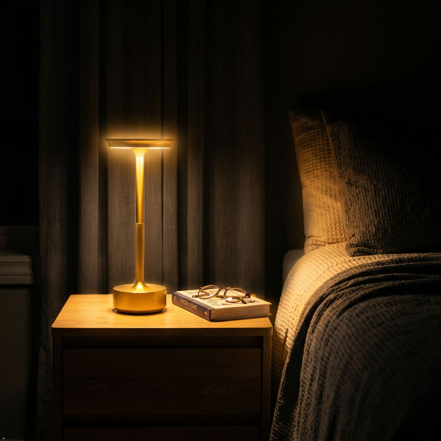 GLIDED TAP LAMP