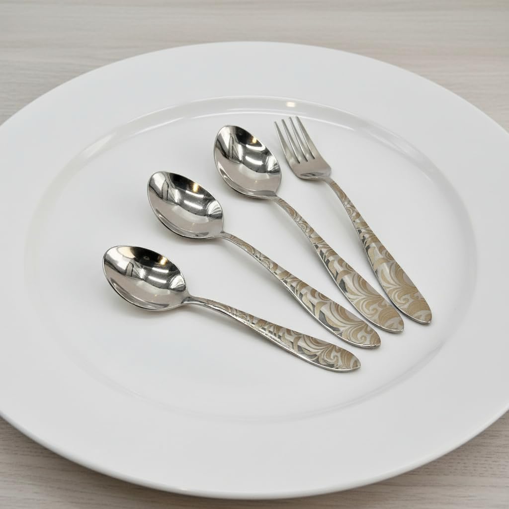 Lotus Design Stainless Steel Cutlery Set 24