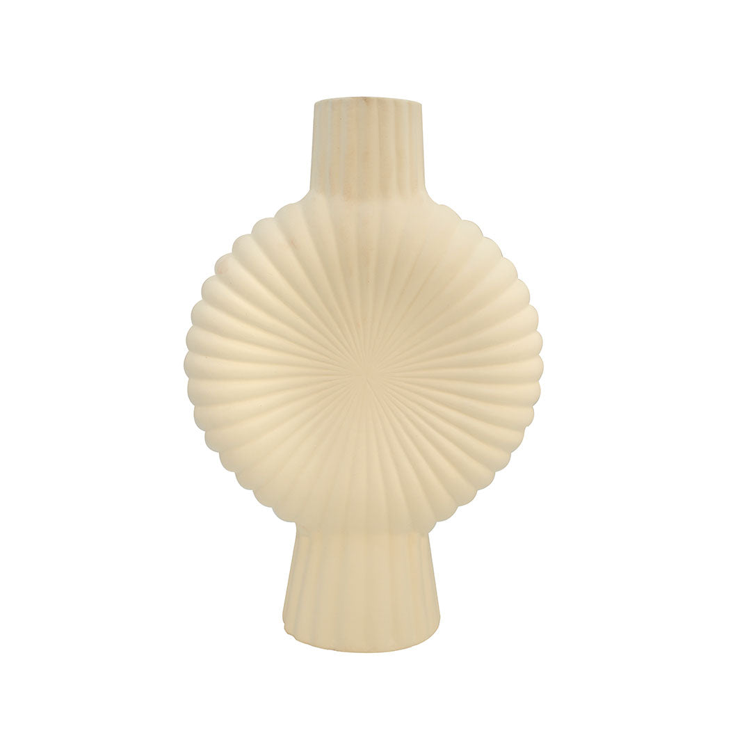 Radiant Shell Dual-Neck Table Vase