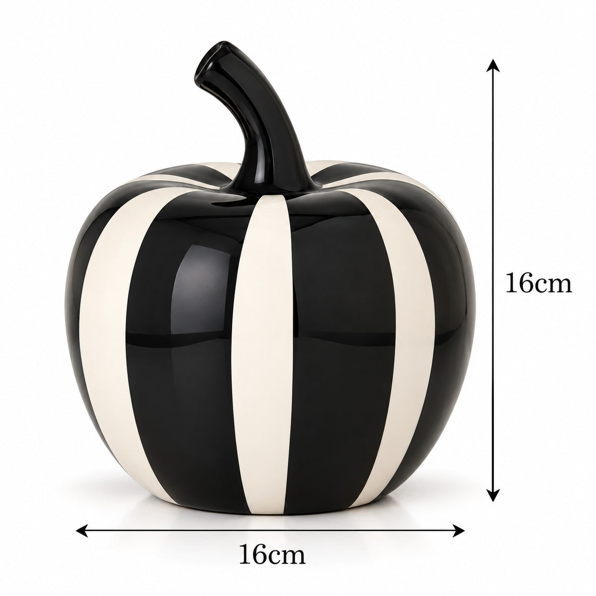 Monochrome Apple Décor Duo