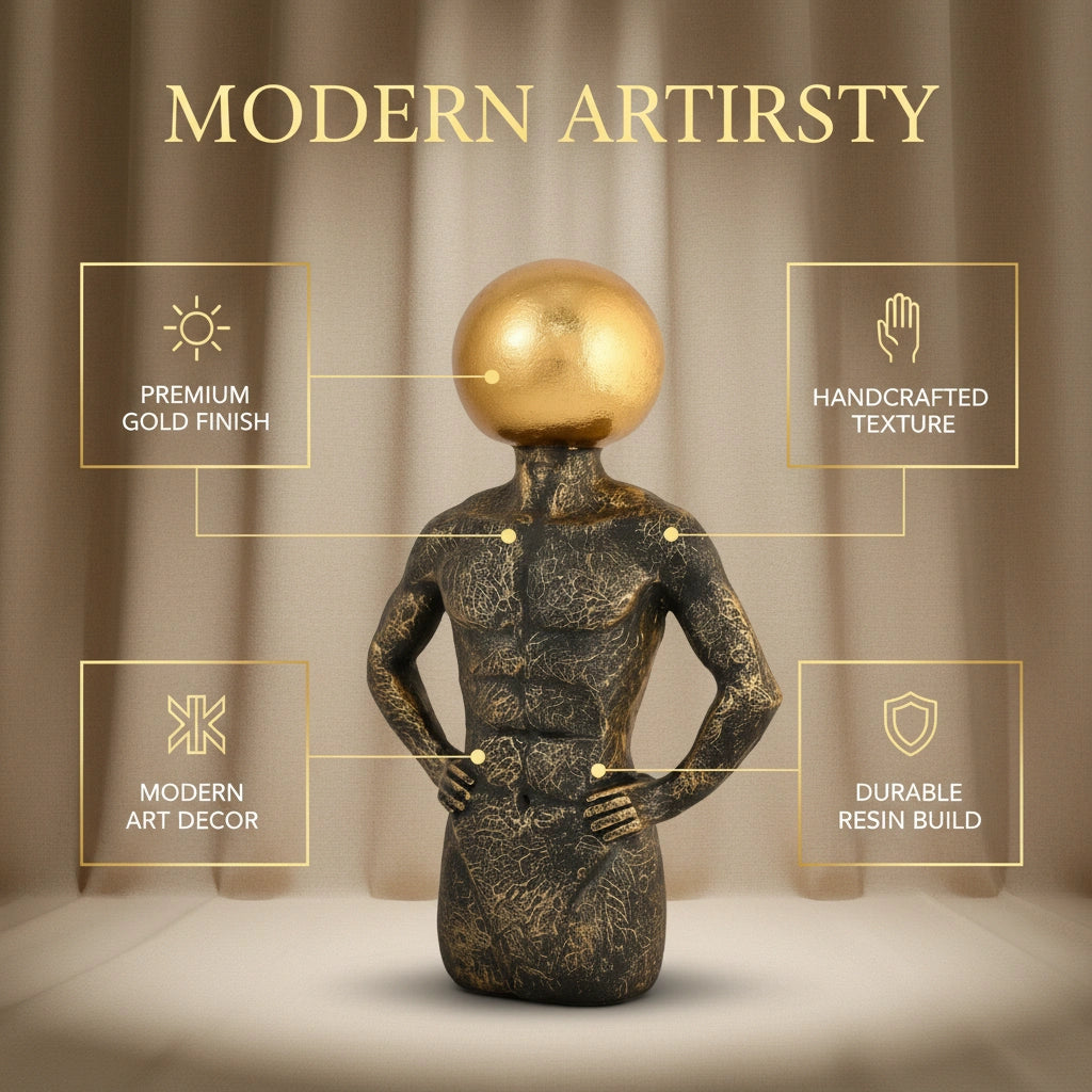Aura Sphere Modern Sculpture