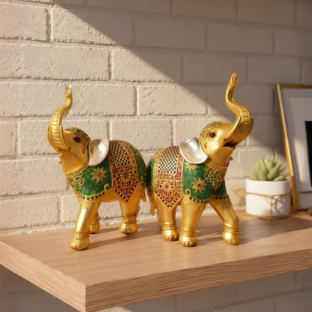 Royal Heritage Large Elephant Showpiece