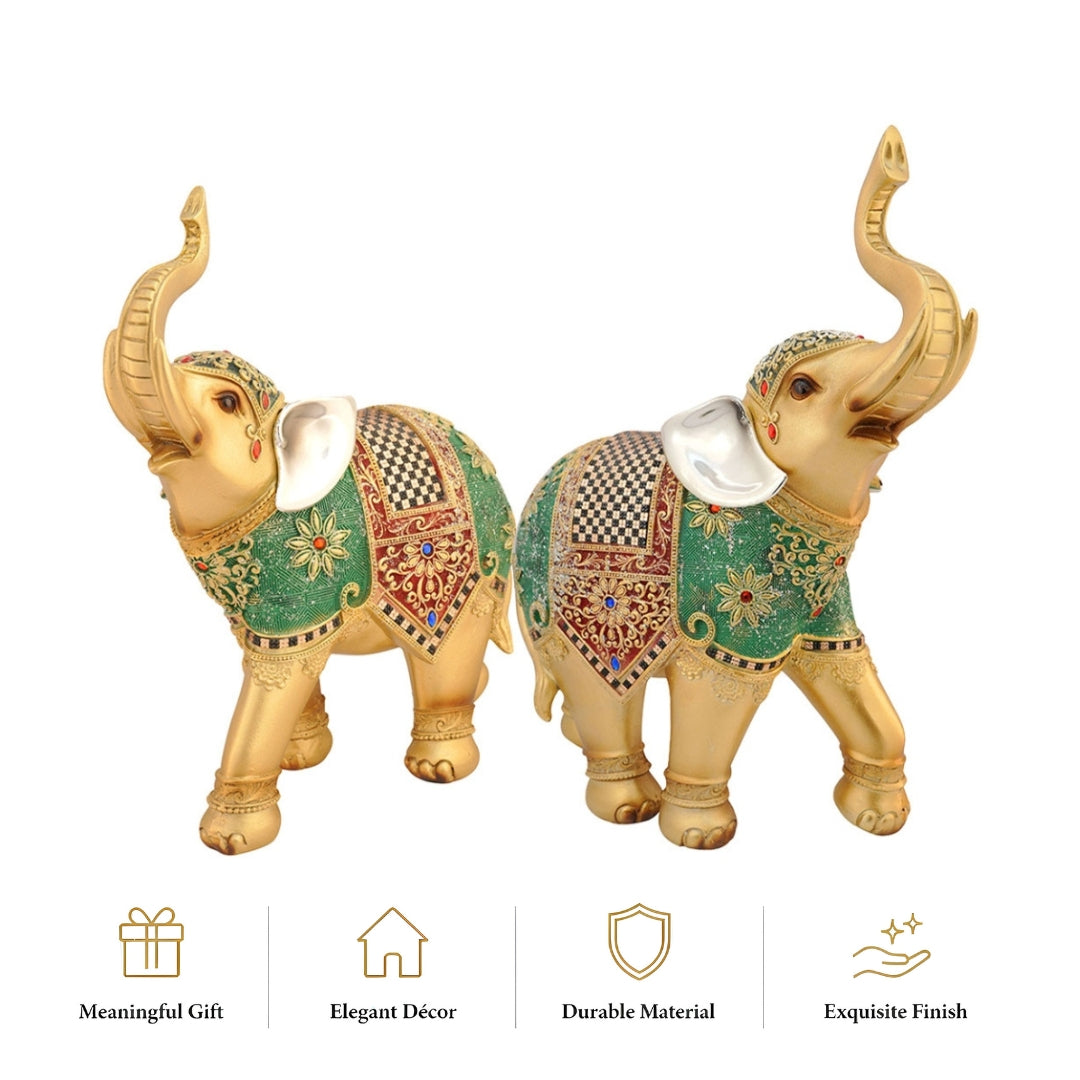 Royal Heritage Large Elephant Showpiece