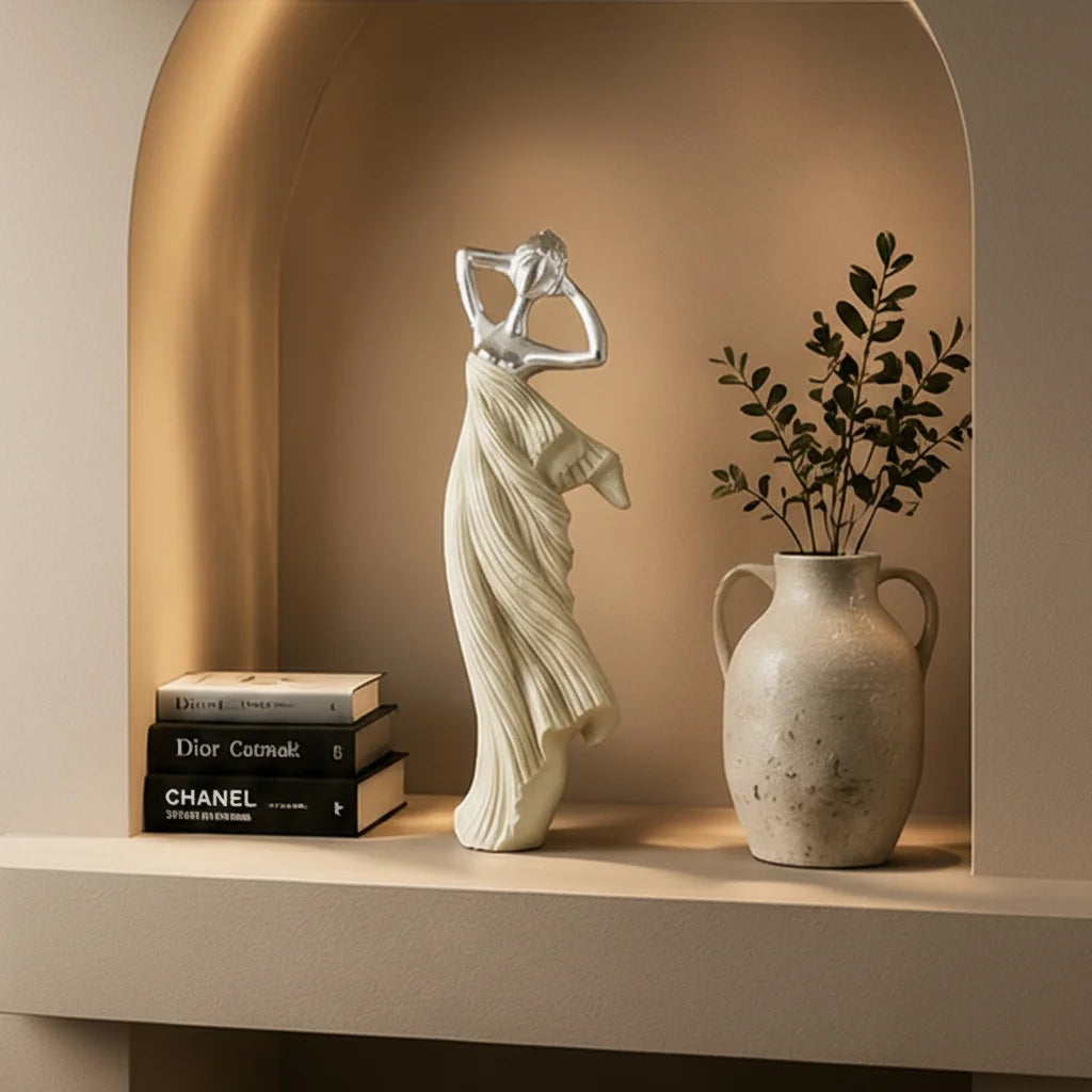 Celestia Grace Abstract Lady Sculpture Showpiece