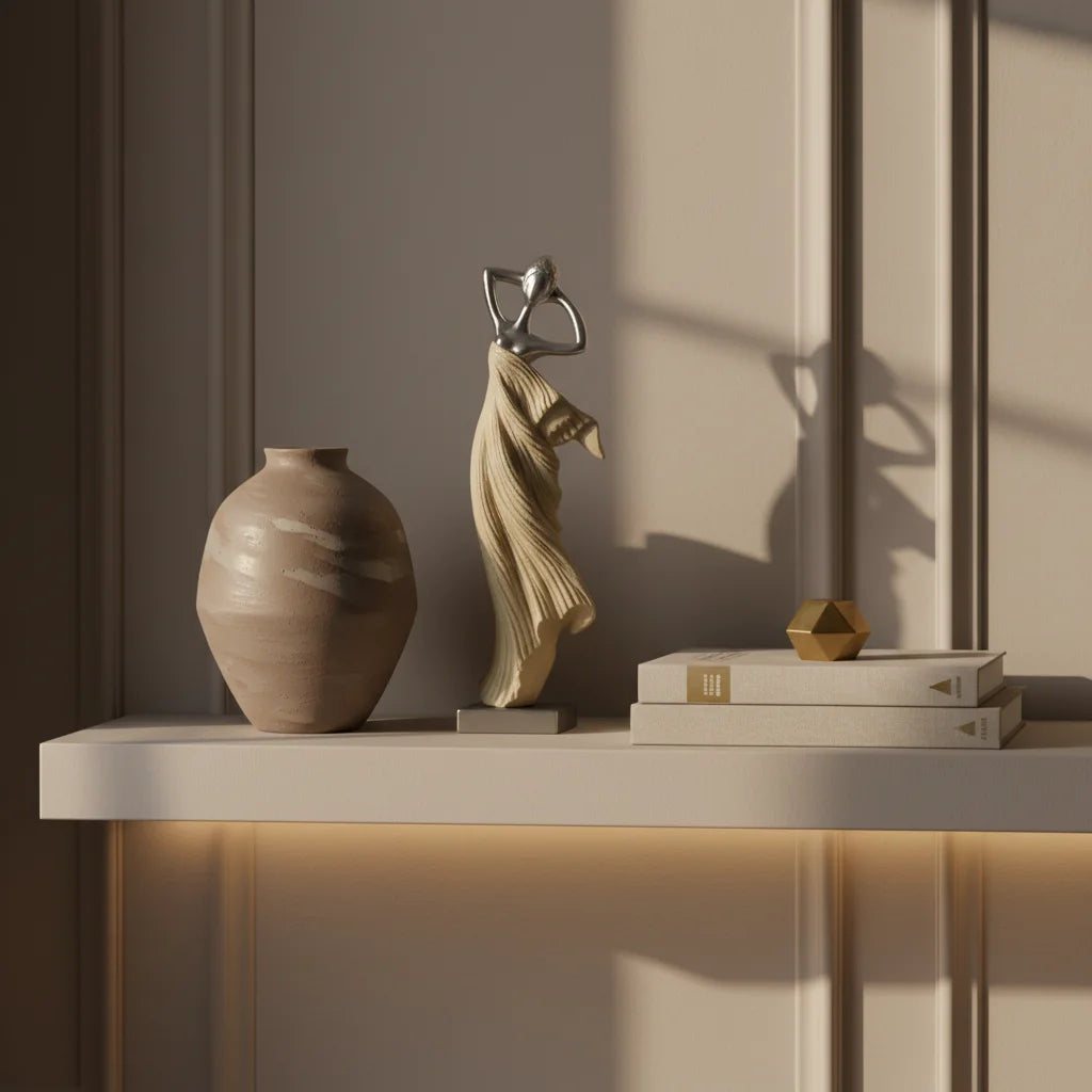 Celestia Grace Abstract Lady Sculpture Showpiece