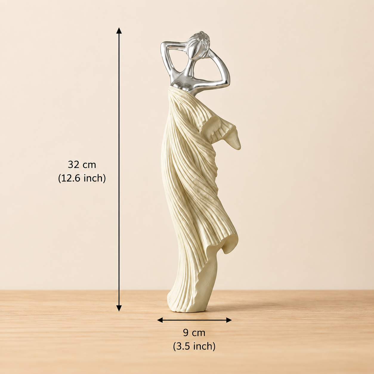 Celestia Grace Abstract Lady Sculpture Showpiece