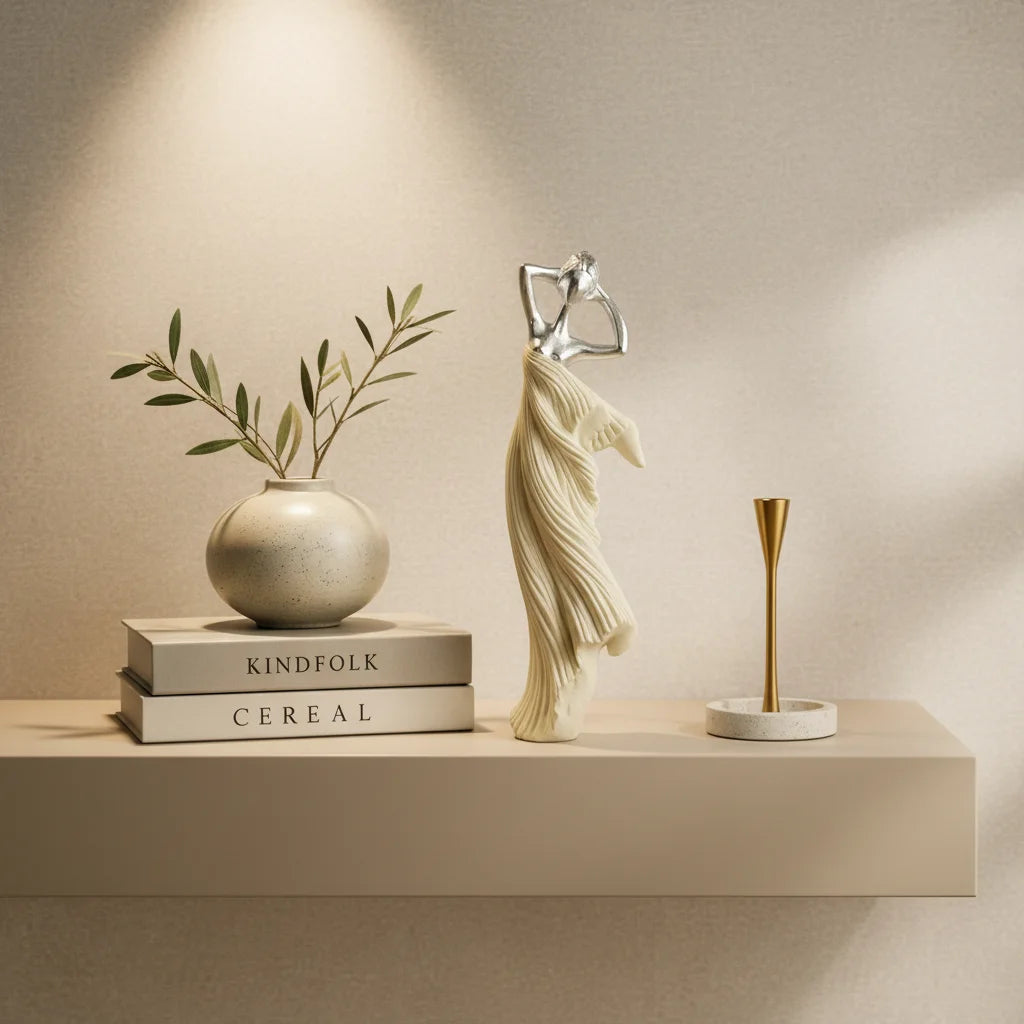 Celestia Grace Abstract Lady Sculpture Showpiece
