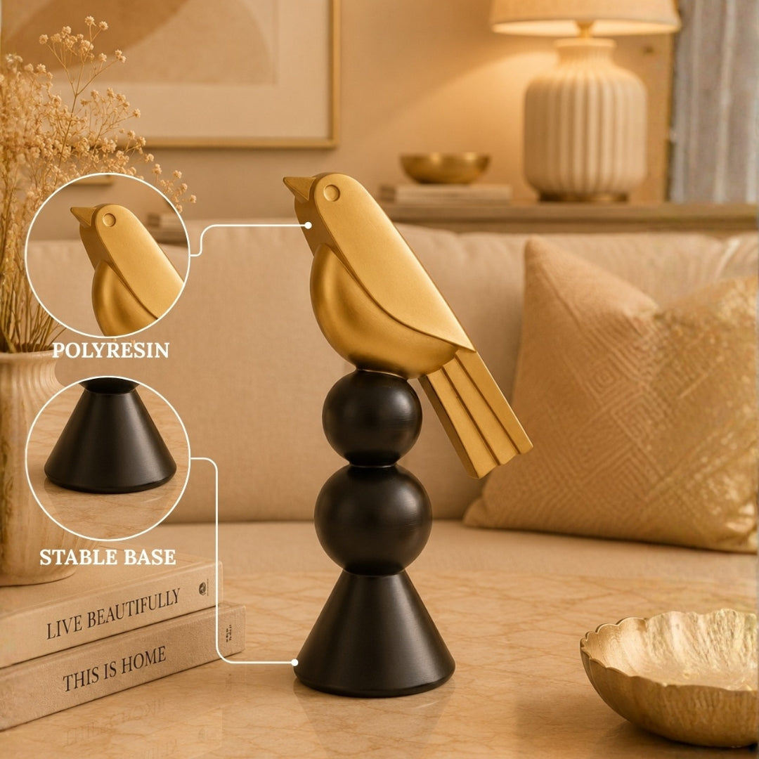 Bird Sculptural Decor Accent