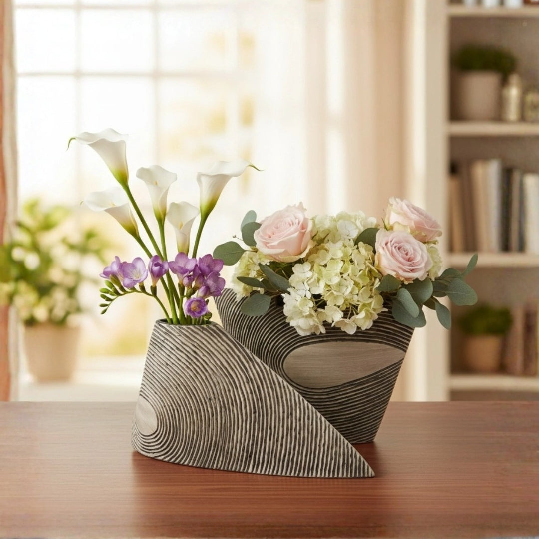 textured vase