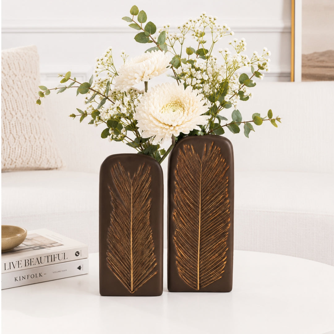 textured vase
